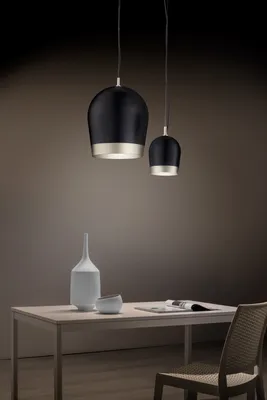 Подвесной светильник Euroluce Lampadari DUO Big S1L - купить | Цена,  характеристики | Black