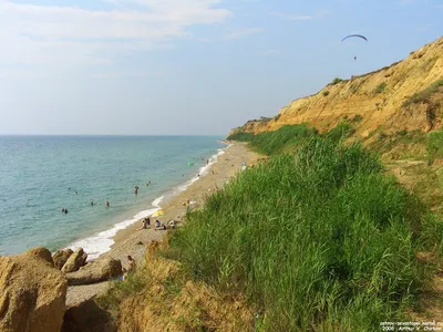 Пляж Немецкая балка в Каче - карта, фото, видео, описание