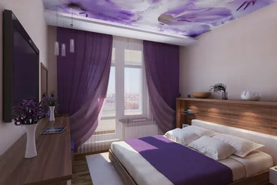 Фиолетовые шторы в интерьере (36 фото в интерьере) | Статьи «Стильный дом»
