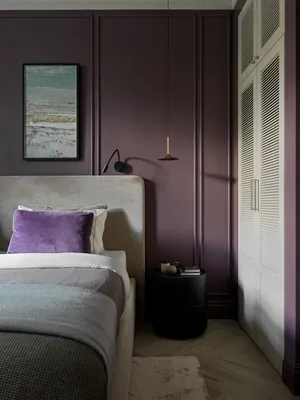 Фиолетовый цвет в интерьере: 6 стильных идей | myDecor