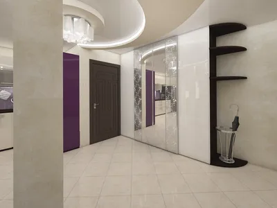 Дизайн коридора х комнатной квартире - 74 фото