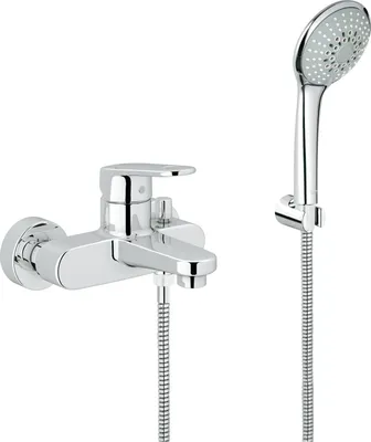 Смеситель Grohe Europlus II 33547002 для ванны с душем в интернет магазине  santehnika-room.ru с доставкой и установкой - Москва