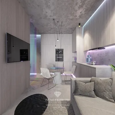 Дизайн интерьера маленькой квартиры в светлых тонах | Дизайн,  Проектирование интерьеров, Дизайн интерьера