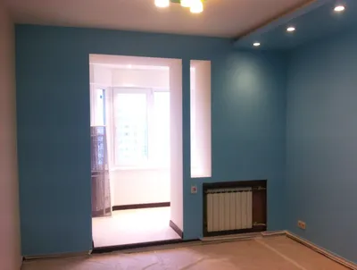 Объединение балкона с комнатой, кухней | стоимость в Казани