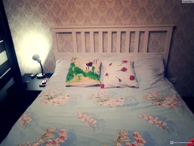 Кровать ХЕМНЭС IKEA - «уютная, красивая и практичная, главное украшение  нашей спальни) спасибо Икеа!» | отзывы