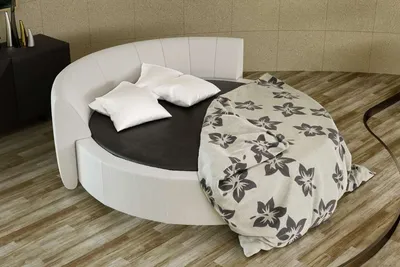 Круглая кровать Индра купить за 63 800 руб. с быстрой доставкой —  интернет-маркет RestMebel