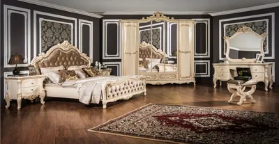 Спальня Росселла крем глянец в г. Ульяновск от производителя по цене 313501  руб. – купить недорого в интернет-магазине Эра