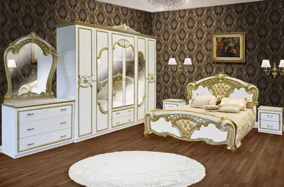 Купить спальный гарнитур Каролина – мебельный комбинат «Виктория»