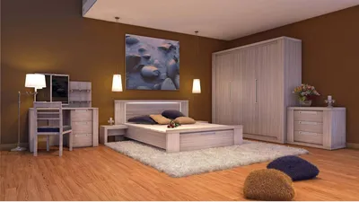 Дизайн спальни в стиле хай тек фото » Картинки и фотографии дизайна  квартир, домов, коттеджей