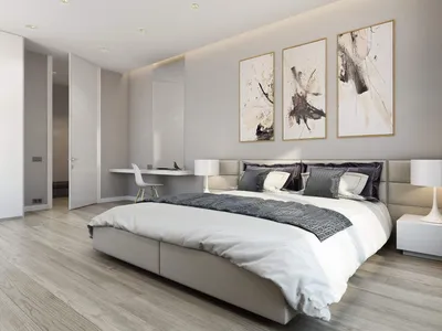 Спальни в стиле хай-тек - фото интерьеров в квартире и доме