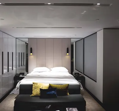 Спальня в стиле хай-тек – функциональность и простор