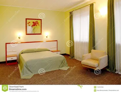 Интерьер спальни в зеленых тонах Стоковое Фото - изображение насчитывающей  ð»ð¸ð½oð»ðµñƒð¼, ð¼ñ ð³ðºo: 110219784
