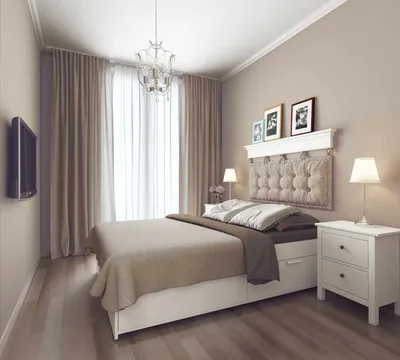 Интерьер спальни в бежевых тонах (фото): как создать атмосферу комфорта и  отдыха