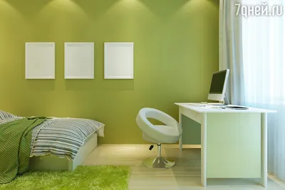 Рабочий кабинет в спальне: как разделить пространство для работы и для сна  - 7Дней.ру