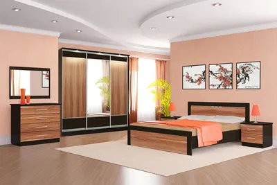 Купить спальню «Токио 04» от мебельной фабрики «Союз-мебель» в Москве