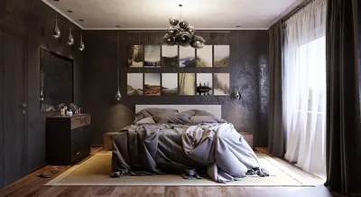 Спальня - Проект из галереи 3D Моделей