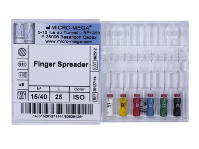 Finger Spreader Ast. L25 2% (steel) - инструменты эндодонтические |  bh.market - Медицинский маркетплейс