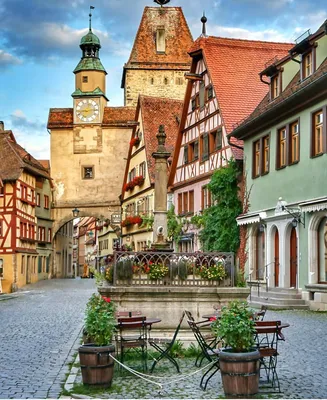 Красивые старинные дома, архитектура Германии: Самые красивые дома