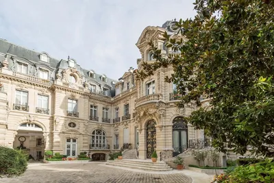 Старинные особняки Франции пригород Парижа (48 фото)