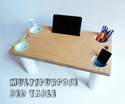 Многофункциональный кроватный столик для ноутбука