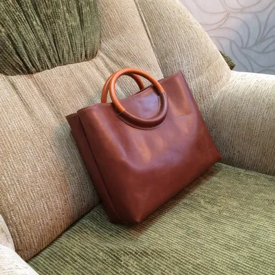 Женская сумочка из кожи своими руками