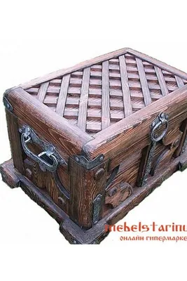 Сундук под старину \"Видбор\" | Деревянные шкатулки для бижутерии, Деревянный  сундук, Деревянная коробка