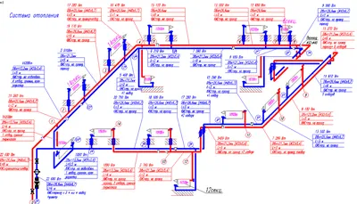 Подробный гидравлический расчет системы отопления с попутным движением  теплоносителя. 2 часть. | Дачный СозонТ | Дзен