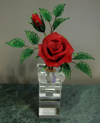 Как сделать розу из бисера | Видео как сплести сложный объемный цветок  своими руками. Пошаговый мастер-класс + 115 фото цветков из бисера