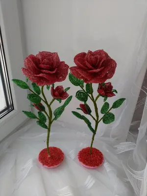 Роза из бисера своими руками: пошаговый мастер-класс для начинающих, как  сделать красивую розу. Схема плетения цветка с фото и описанием