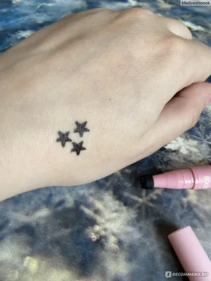Штамп тату для лица и тела SODA Star в форме звёзды - «Баловство или шанс  быстро поставить акценты в макияже? Оригинально для фотосессий, не очень  практично в жизни.» | отзывы