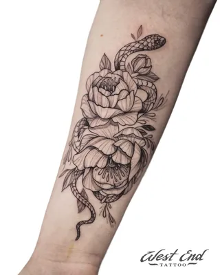 Тату цветка пиона: эскизы, фото и идеи татуировок пиона для женщин и мужчин