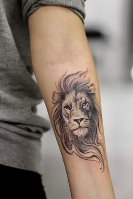 Татуировка Лев на руке - 54 фото
