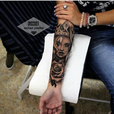 Эскизы татуировок для мужчин на руке (52 фото)