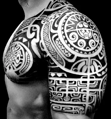Полинезия тату. Полинезийский стиль тату. Особенности техники,  отличительные черты.