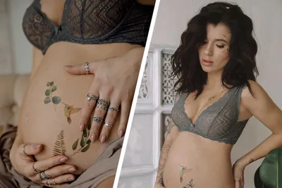 Что происходит с татуировками во время беременности - 10 мая 2020 - НГС