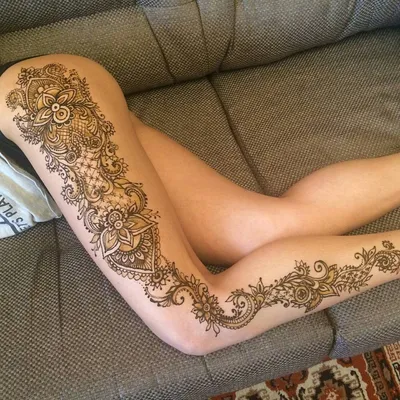 Все в ажуре: вдохновляющие идеи татуировок хной (ФОТО) » Женский онлайн  журнал обо всем.