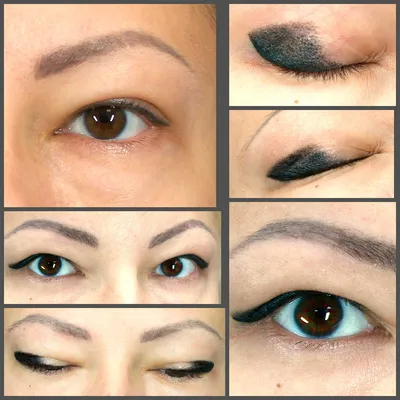 Татуаж глаз - техника теней | Школа-студия перманентного макияжа