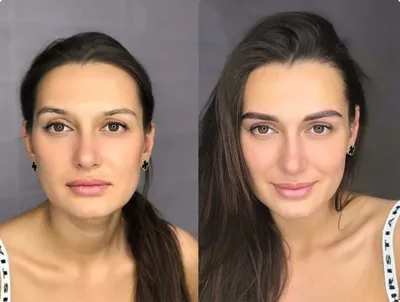 Татуаж лица до и после - 75 фото