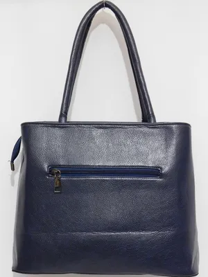 Сумка с наружным карманом стиль темно-синяя, цена 260 грн — Prom.ua  (ID#35821120)