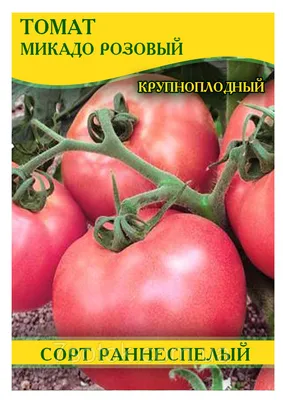 Семена томата Микадо розовый, 50 г: купить оптом, цена 140 грн/упаковка - 7  Соток