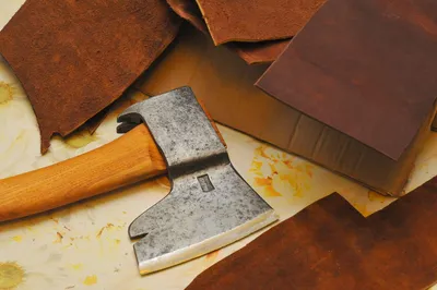 Простые ножны для топора, пошаговая инструкция - Топоры - Русскоязычный  ножевой форум