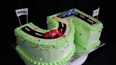 торт для мальчика на 5 лет | торт на заказ - YouTube