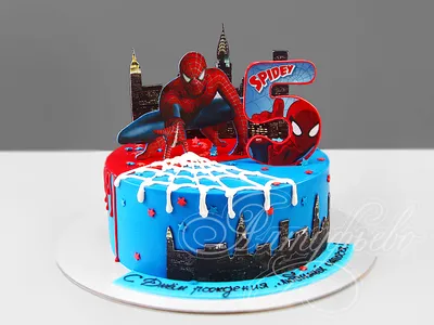 Торт на 5 лет 03033121 мальчику в день рождения стоимостью 4 610 рублей -  торты на заказ ПРЕМИУМ-класса от КП «Алтуфьево»