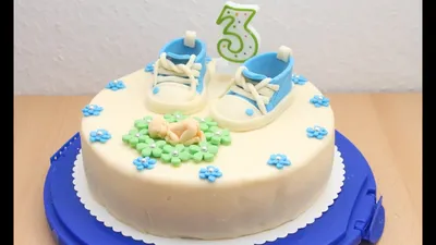 Детский торт из мастики / Украшение тортов / Торт из мастики | Fondant Cake  for kids - YouTube