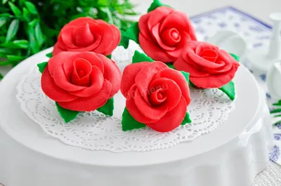 Розы из мастики рецепт с фото пошагово и видео - 1000.menu