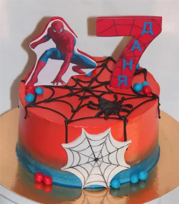 Торт Человек-паук - заказать по цене 500 руб. за 1кг с доставкой в  Ульяновске