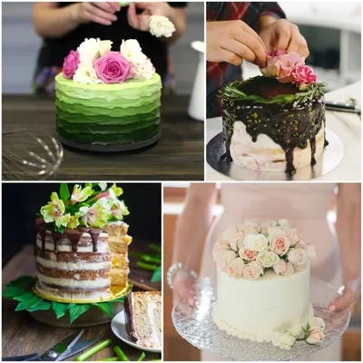 Как украсить торт живыми цветами. Полезные советы от компании UFL
