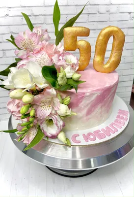 Торт с живыми цветами купить в Санкт-Петербурге | Кейк