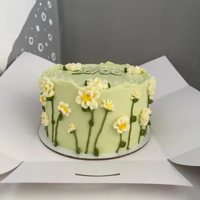 Бенто торт 1 кг цветы, Кондитерские и пекарни в Москве, купить по цене 2600  руб, Бенто торты в Art baker с доставкой | Flowwow