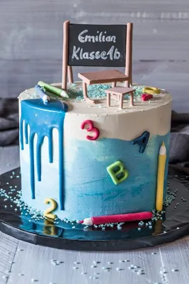 торт День Учителя 6 на заказ в Киеве | Cake Shoko
